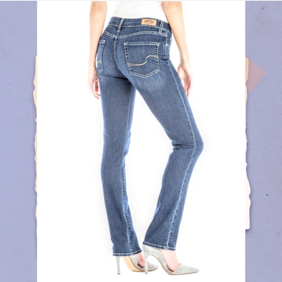 ✨AMAZING Fit✨ Signature By Levis Curvy Straight Jeans 34x28 - Picture 2 of 7